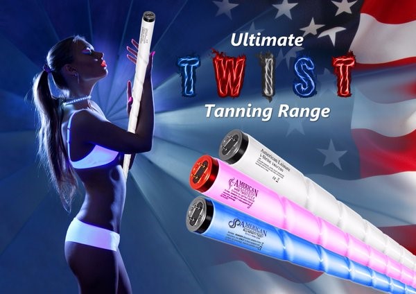 American Leisure Ultimate Twist trubice - najmodernejšia opaľovacia technológia