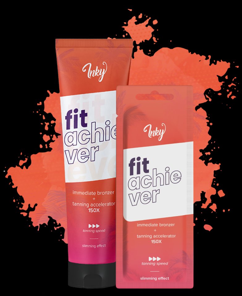 Bronzer Inky Fit Achiever 150X immediate bronzer so slimming efektom proti celulitíde Slovensko