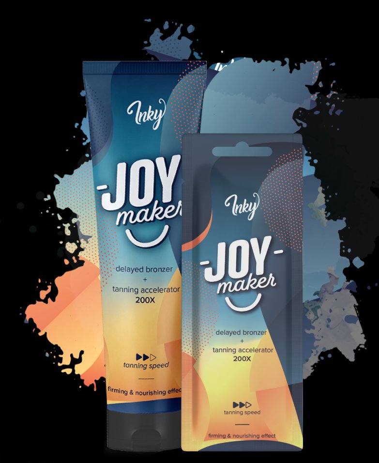 Delayed bronzer Inky Joy Maker 200X s vôňou sladkého manga pre dlhotrvajúce opálenie Slovensko