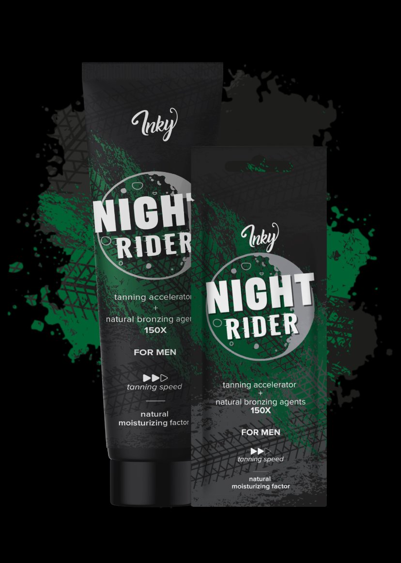 Akcelerátor opálenia pre mužov Inky Night Rider 150X natural bronzing agents Slovensko