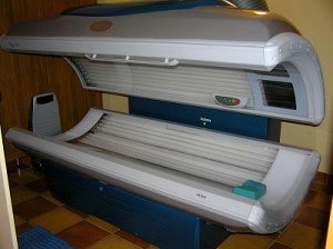 Repasované solárium Alisun 400 - horizontálne solárium