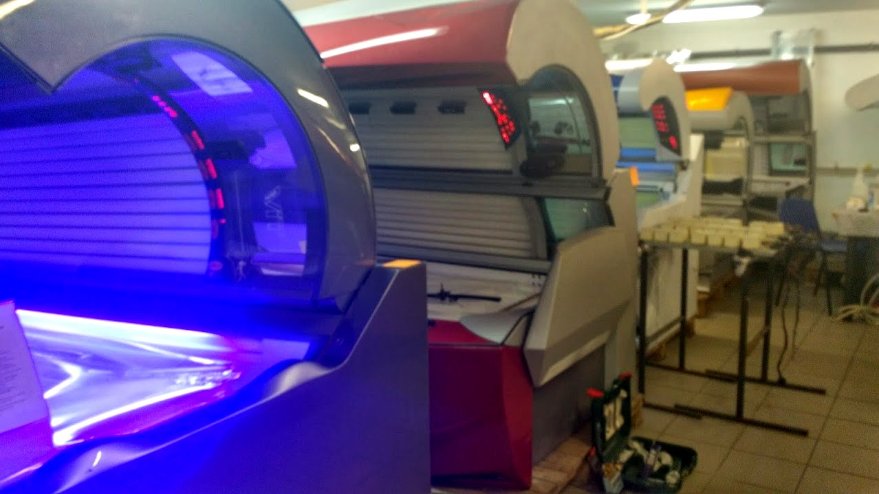 Repasované soláriá Ergoline - výber modelov