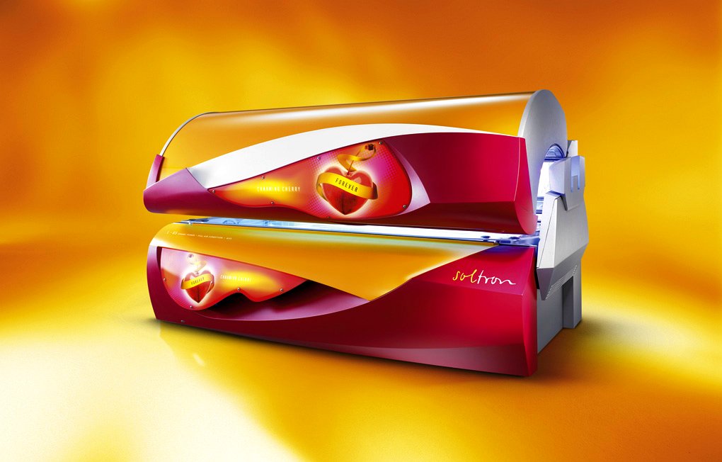 Repasované horizontálne solárium Soltron L-65