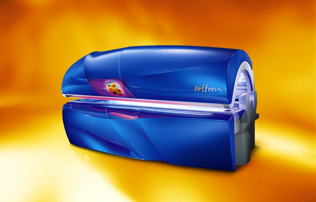 Repasované horizontálne solárium Soltron S-50