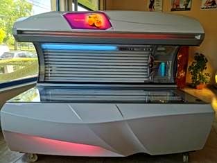 Repasované horizontálne solárium Soltron S-50 Twin Power