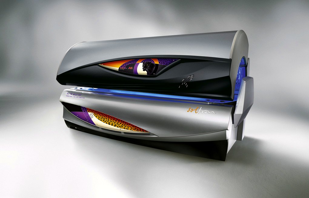 Repasované horizontálne solárium Soltron XL 70